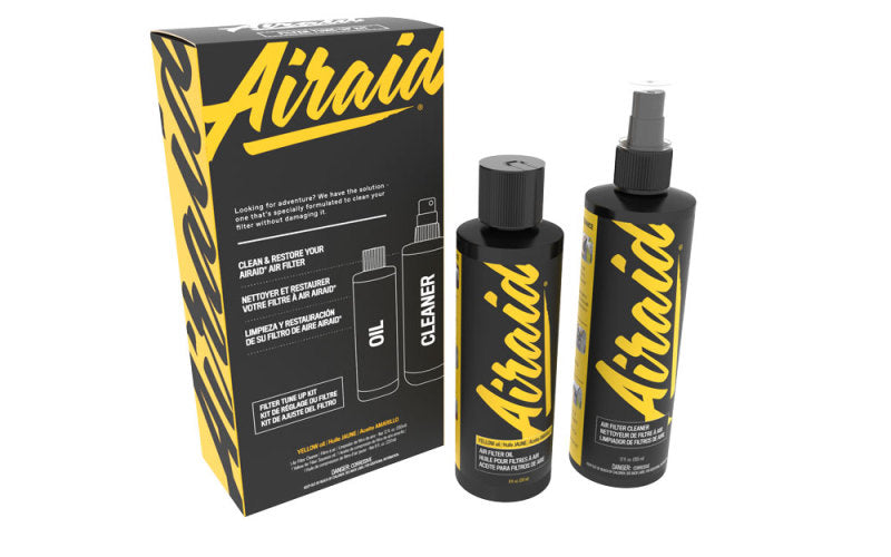 Airaid Renew Kit - 12oz Cleaner / 8oz Squeeze Oil - Yellow 790-561