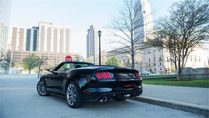 Corsa Performance 15-16 Ford Mustang GT Convertible 5.0L V8 Polished Sport Cat-Back Dual