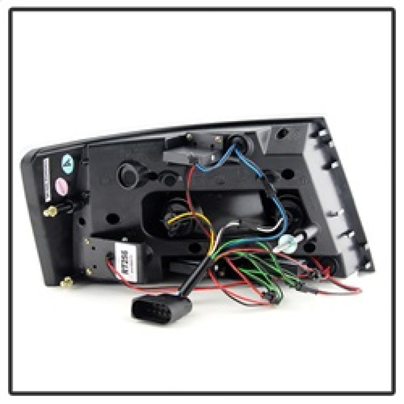 Spyder Audi A6 05-08 4Dr Sedan Only Version 2 Light Bar LED Tail Lights Blk ALT-YD-AA605V2-LBLED-BK 5080769