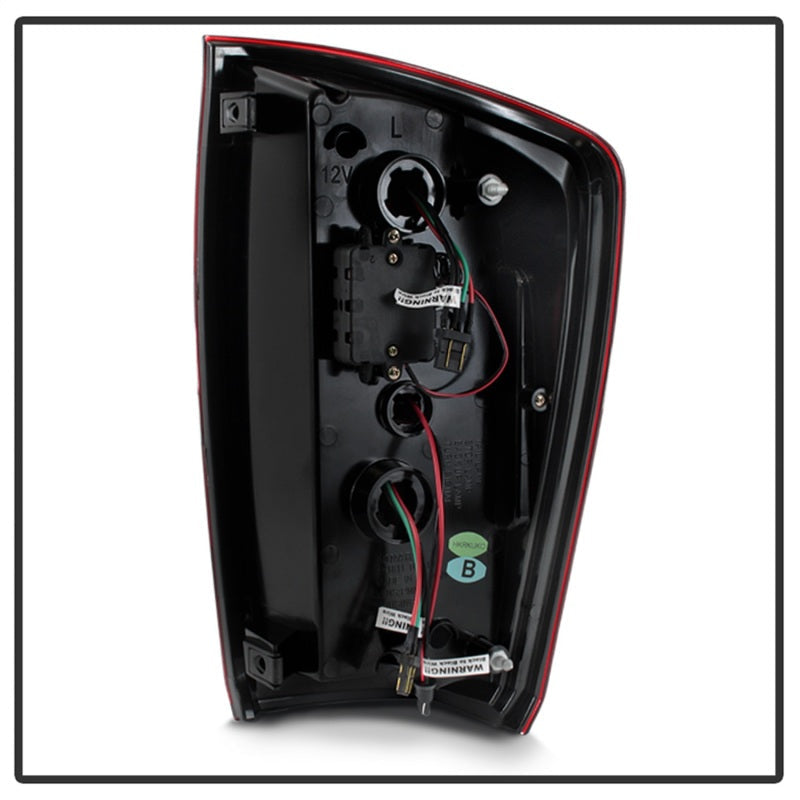 Spyder 16-17 Toyota Tacoma LED Tail Lights - Red Clear (ALT-YD-TT16-LED-RC) 5085757