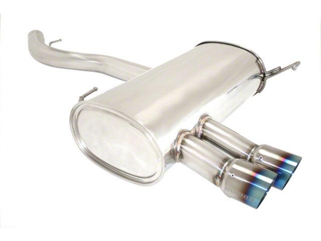 Megan Racing Axle Back Exhaust for 2007-2011 BMW E90 T 304 Stainless Steel Mirror Finish