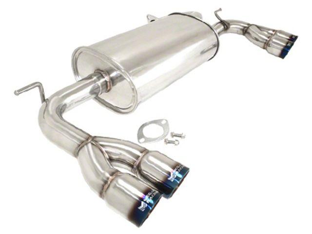 Megan Racing Axle-Back Exhaust for 2010-2012 Genesis Coupe 4/6 Cyl 2.5" Inlet Quad 3"