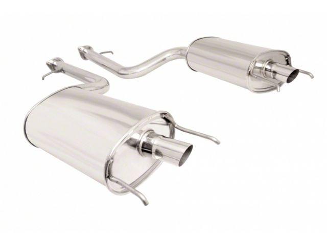 Megan Racing Axle Back Exhaust for Lexus LS460 2007-2012 - 2.5" OD Tubing, 1-Year Warranty MR-ABE-LL06-OE