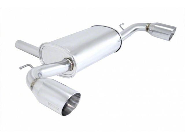 Megan Racing - Axle Back Exhaust for 2011-2016 Mini Cooper Countryman R60 Stainless Rolled Tips