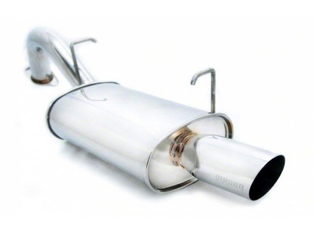 Megan Racing Axle Back Exhaust for Toyota Yaris 2007-2011 3-Door Single 3" Tip MR-ABE-TY07