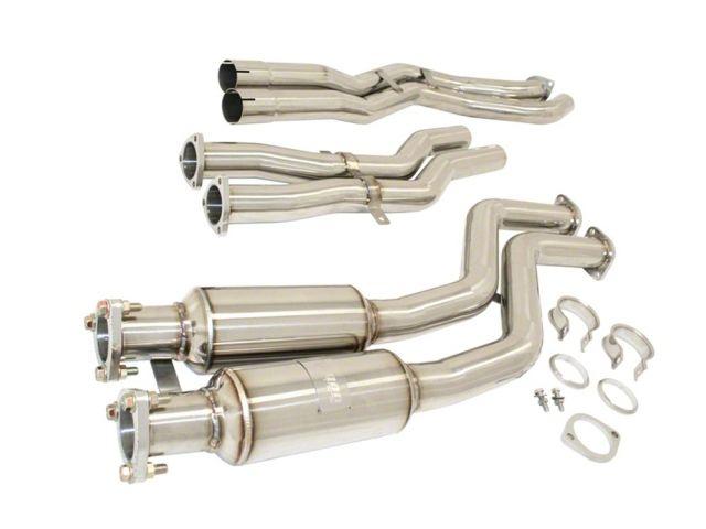 Megan Racing Mid Pipe for BMW E46 M3 2001-2006 - T-304 Stainless Steel MIDPIPE-BE46M3
