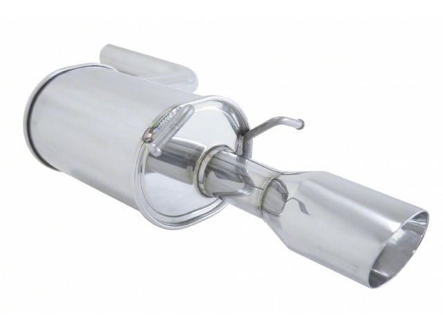 Megan Racing Axle Back Exhaust for 2012-2014 Mercedes Benz C250 4DR – T-304 Stainless, Mirror Finish