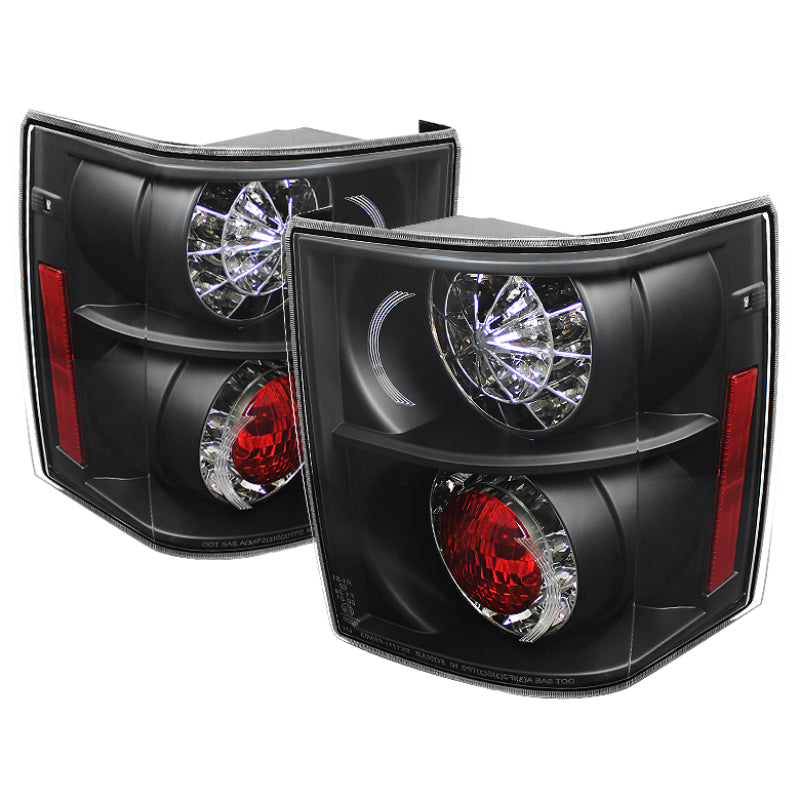 Spyder Land Rover Range Rover HSE 03-05 LED Tail Lights Black ALT-YD-LRRRH03-LED-BK 5070111