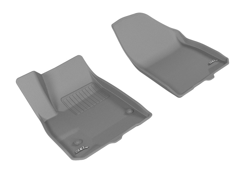 3D MAXpider 2017-2020 Cadillac XT5 Kagu 1st Row Floormat - Gray L1CD01611501