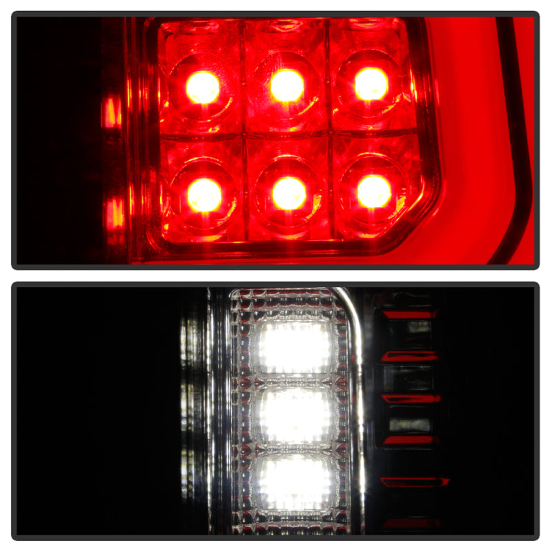 Spyder Chevy Silverado 19-20 LED Tail Light Chrome ALT-YD-CS19HAL-C 5087263