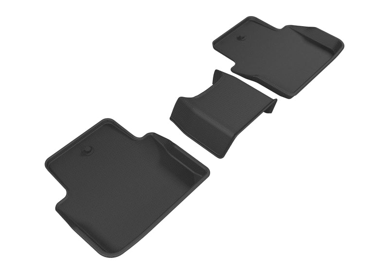 3D MAXpider 2015-2020 Acura TLX Kagu 2nd Row Floormats - Black L1AC00921509