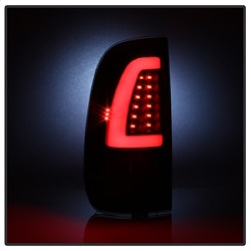 SPYDER xTune 97-03 Ford F-150 Light Bar LED Tail Lights - Black Smoke (ALT-ON-FF15097-LBLED-BSM) 9038501