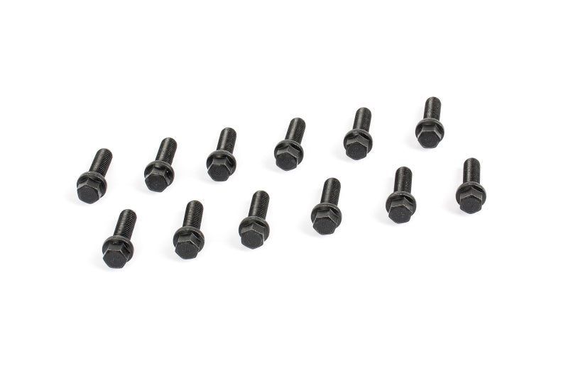 Cometic Gasket Cometic Header Bolts M8 - 1.25 x 25mm Grade 5 Carbon Steel w/ Compact Head & Black Oxide Finish CF1013