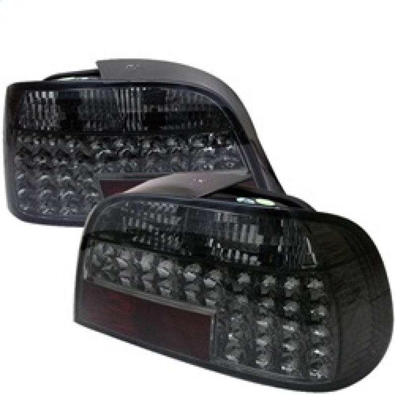 Spyder BMW E38 7-Series 95-01 LED Tail Lights Smoke ALT-YD-BE3895-LED-SM 5000644