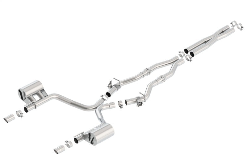 Borla 2017 Dodge Charger R/T 5.7L ATAK Catback Exhaust w/o Tips (w/MDS Valves ONLY) 140723