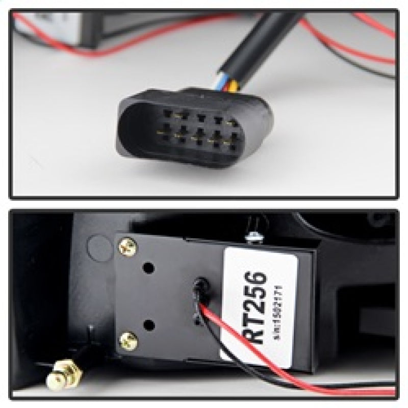 Spyder Audi A6 05-08 4Dr Sedan Only Version 2 Light Bar LED Tail Lights Blk ALT-YD-AA605V2-LBLED-BK 5080769