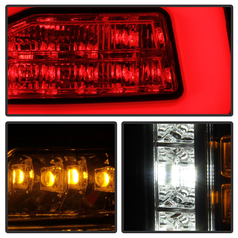 Spyder Dodge Ram 19-20 LED Tail Light Chrome ALT-YD-DR19HAL-SEQ-C 5087300