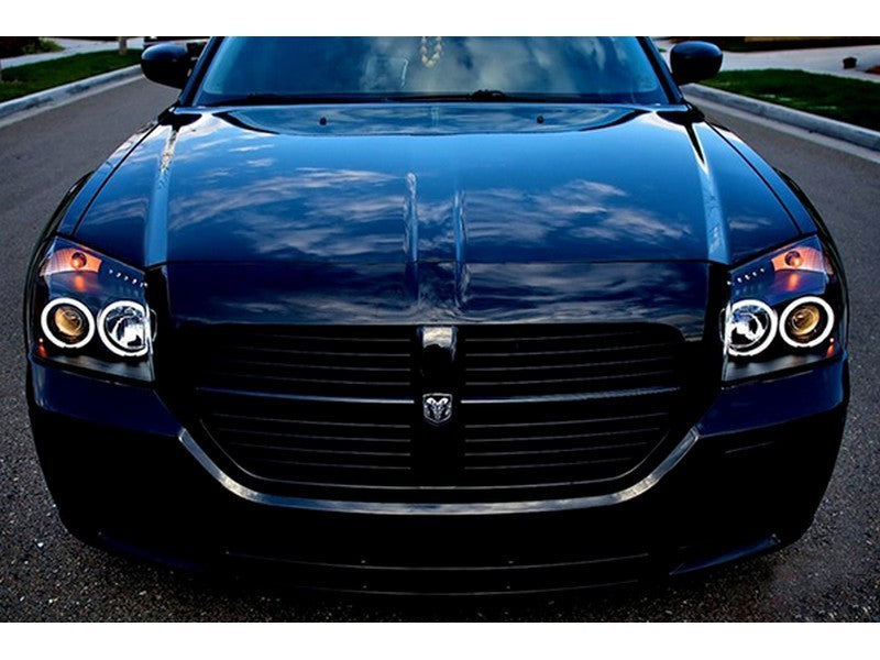 Spyder Dodge Magnum 05-07 Projector Headlights CCFL Halo LED Blk PRO-YD-DMAG05-CCFL-BK 5009852