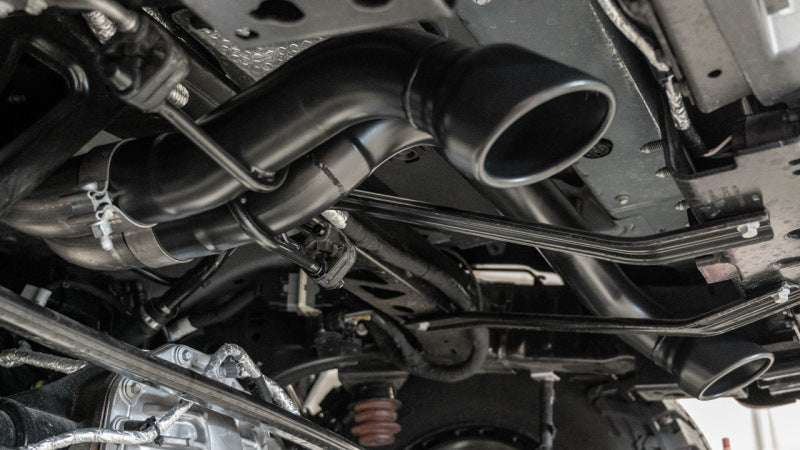 Borla 22-24 Ford Bronco Raptor V6 Turbo AT 2WD / 4WD ATAK Catback Exhaust w/ 4in Black Coated Tips 140934CB