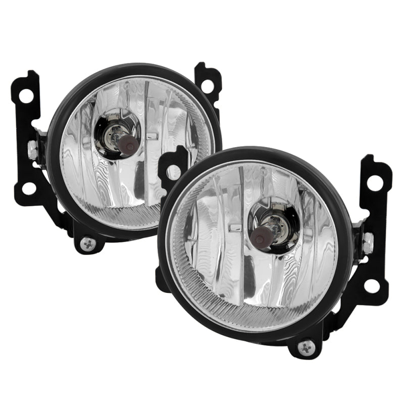 SPYDER Mitsubishi Mirage 2017-2018 OEM Style Fog Lights w/Switch- Clear FL-MM2017-C 5083081