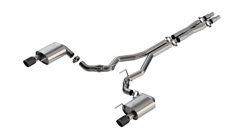 Borla 24-  Mustang 5.0L Cat Back Exhaust 140961CFBA