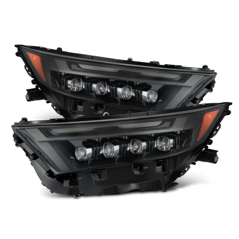 AlphaRex 19-23 Toyota RAV4 NOVA LED Projector Headlights Alpha-Black 880857 *Discontinued