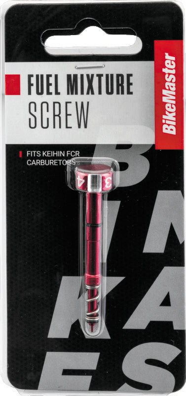 BikeMaster Fuel Mixture Screw - Red 150999