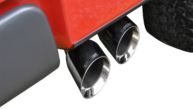Corsa Performance 10 Ford F-150 Raptor 5.4L V8 Polished Sport Cat-Back Exhaust