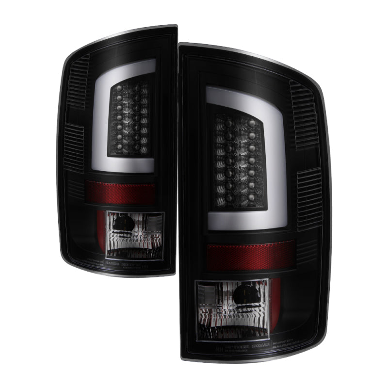 Spyder 02-06 Dodge Ram 1500 V3 Light Bar LED Tail Light - Blk Smoke (ALT-YD-DRAM02V3-LBLED-BSM) 5084125