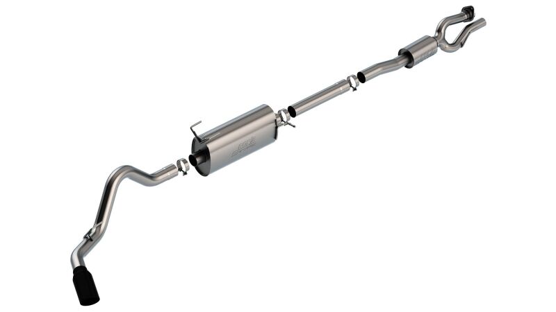 Borla 20-22 F-250/F-350 SUPER DUTY 7.3L V8 AT 2WD / 4WD 4DR WB142 S-TYPE Cat Back S RD RL AC S BLACK 140843BC