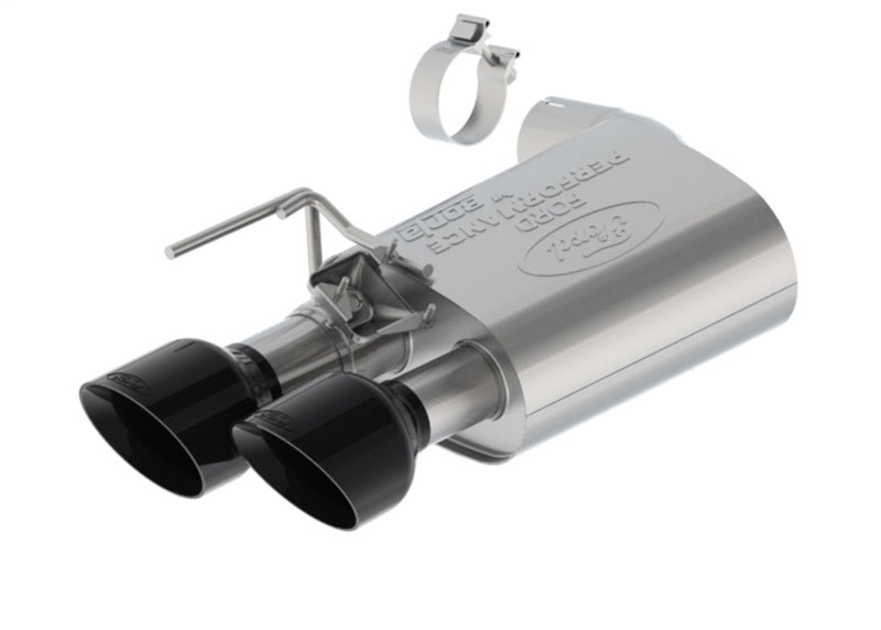 Ford Racing 2024 Mustang Dark Horse 5.0L Cat-Back Sport Active Exhaust - Black Tip M-5200-DHS
