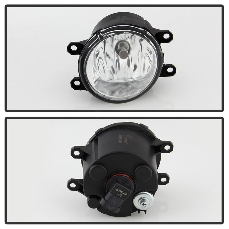 Spyder Toyota Sienna 11-17 SE Models Only OEM Fog Lights w/OEM Fit Switch - H8 (Included) - Clear 5086341