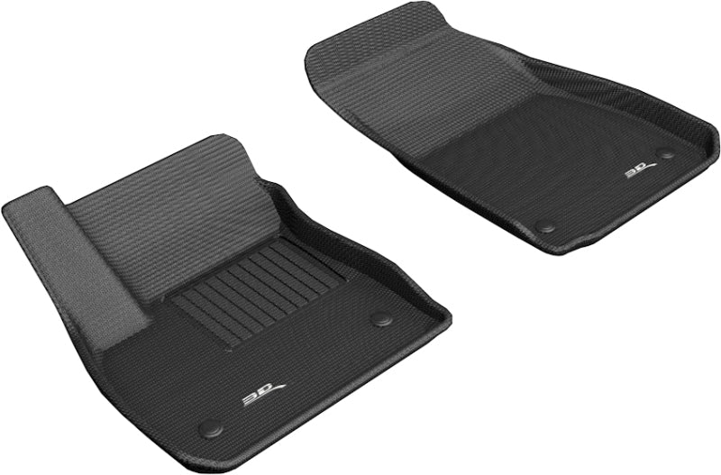 3D MAXpider 2018-2020 Buick Regal Kagu 1st Row Floormat - Black L1BC03911509