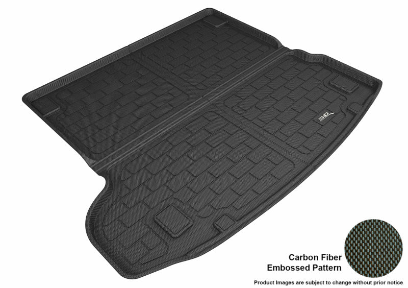 3D MAXpider 2017-2020 Jaguar/ Land Rover F-Pace/ Range Rover Velar Kagu Cargo Liner - Black M1JG0121309