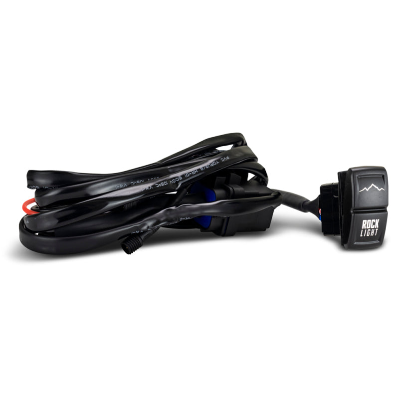 Borne Off-Road Rock Light (Kit of 4) Long Harness BNLT-RL-4T