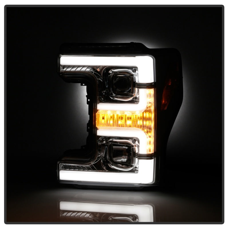 Spyder Ford F-250/F-350/F450 Super Duty 17-18 Projector Headlights Chrome PRO-YD-FS17-SBSEQ-C 5086273