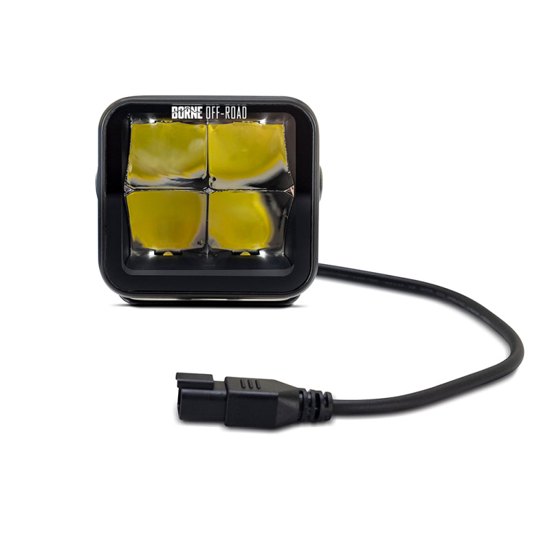 Borne Off-Road Light Pods (Kit of 2) 3x3 Spot BNLT-LP33-2S