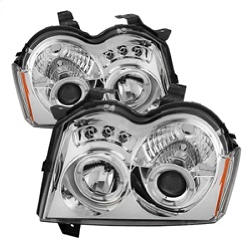 Spyder Jeep Grand Cherokee 05-07 Projector Headlights LED Halo LED Chrm Low 9006 PRO-YD-JGC05-HL-C 5011107