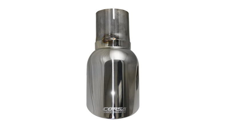 Corsa Single Universal 2.75in Inlet / 4.5in Outlet Polished Pro-Series Tip Kit TK008