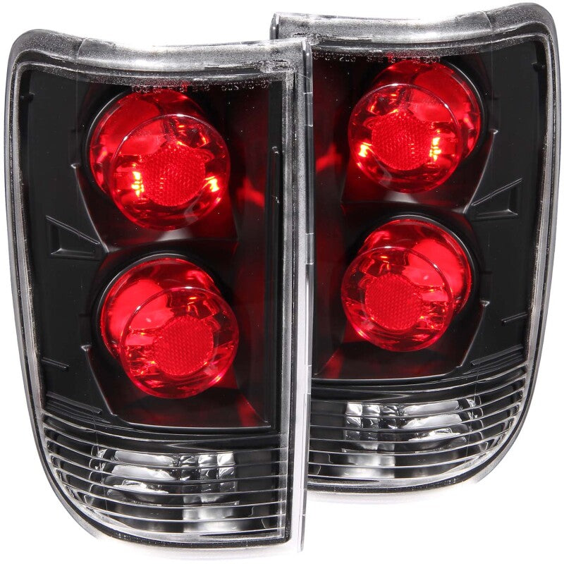 Anzo 1995-2005 Chevrolet Blazer Taillights Black