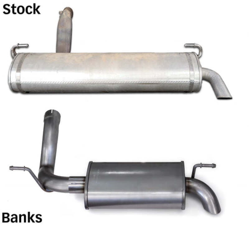 Banks Power 18-23 Jeep Wrangler 3.6L Monster Exhaust System - SS Single Exhaust 51367