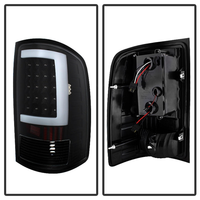 SPYDER Xtune GMC Sierra 07-13 LED Tail Lights Black ALT-ON-GS07-G2-LED-BK 5081551