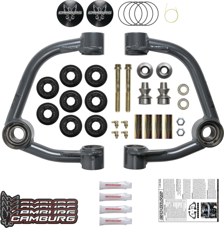 Camburg Ford F-150 2WD/4WD 09-20 1.25in Performance Uniball Upper Arms (w/ covers) CAM-110187