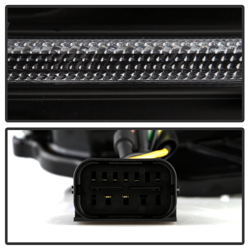Spyder Mini Cooper 07-12 V2 Halogen Model Only Projector Headlights - Black PRO-YD-MC07V2SI-SBLB-BK 5088215