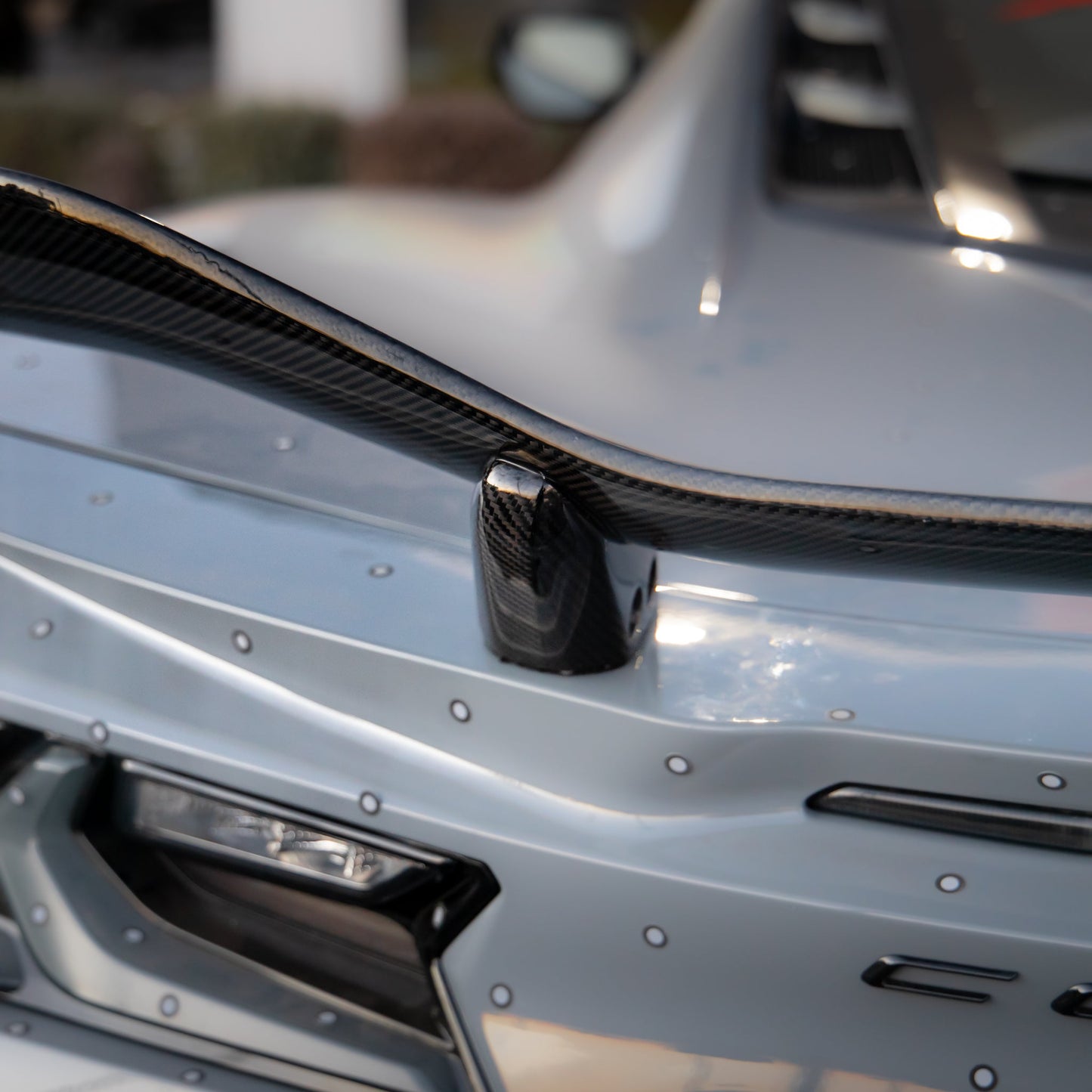 2023-2026 C8 Corvette Z06 E-Ray Carbon Fiber Rear Spoiler 1-Piece