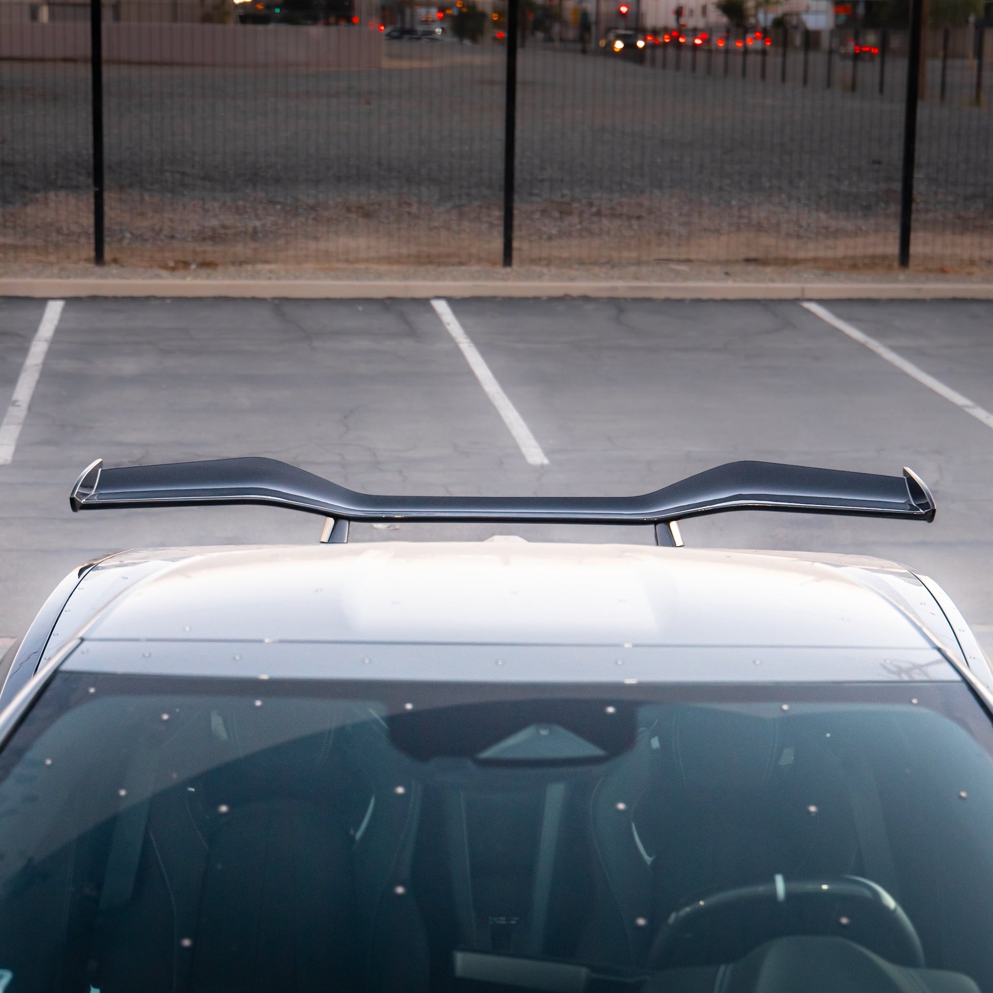 2023-2026 C8 Corvette Z06 E-Ray Carbon Fiber Rear Spoiler 1-Piece