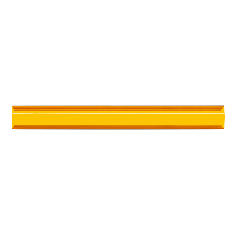 Borne Off-Road Light Bar Cover Single Row 20in Amber BNLT-COV-SS20YL
