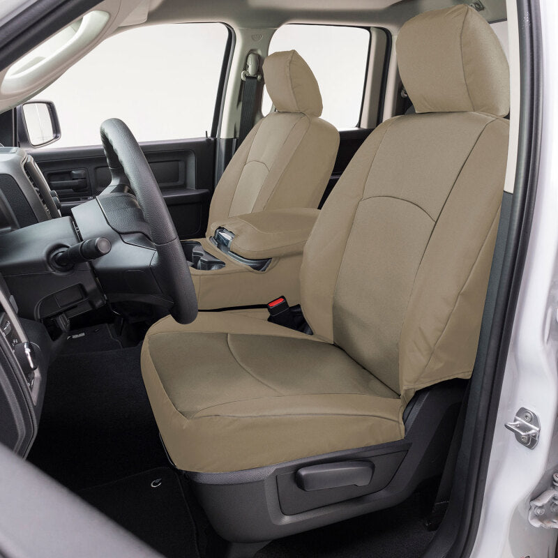 Covercraft 24-25 Ford F250-F550 Endura PrecisionFit Custom Front Row Seat Covers- Tan/Tan GTF4423ABENTT