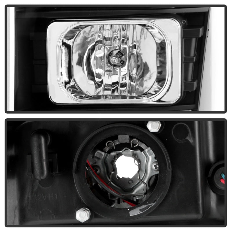 Spyder Ford F250/350/450 11-16 V2 High-Power LED Headlights-White Light Bar-Black PRO-YD-FS11V2PL-BK 5087898