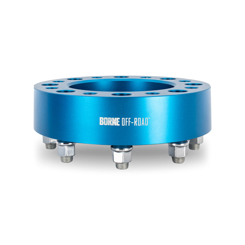 Borne Off-Road Wheel Spacers - 8X170 - 125 - 50mm - M14 - Blue BNWS-002-500BL
